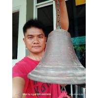 ราคา ระฆังโรงเรียนเก่าเนื้อทองเหลืองขนาดใหญ่ 9.5 นิ้ว (24785603765)