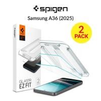 ราคา [2 แพ็ค] Spigen Samsung A36 5G ป้องกันหน้าจอ Glas.tR EZ Fit Samsung Galaxy A36 กระจกนิรภัย 9H ความแข็ง (45504722242)