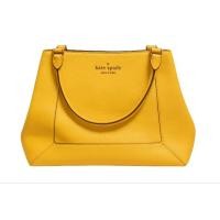 ราคา มีใบเดียวเท่านั้น❤️แบรนด์เนมของแท้ Kate Spade Lena Satchel สีเหลือง Rare Color | ของแท้ มือสอง สภาพดี (49253084776)