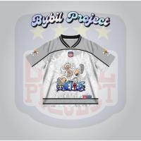 ราคา Bybil Project Jersey BP01 | เสื้อวันพีชตัวละคร | Kids Streetwaer เสื้อรักบี้พิมพ์ลายเต็ม Dryfit Milano / Vintage / Casual / Retro / Boxy Fit วัสดุ Oversize (41214568442)
