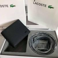 ราคา Lacoste แท้outlet เซตเข็มขัด+กระเป๋าสตางค์ (6304176338)