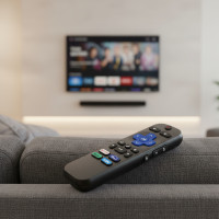 ราคา รีโมทคอนโทรลสากลสําหรับ Hisense, TCL, Onn, Sharp, Philips, Westinghouse, Insignia, Element Roku TVs (47303172762)