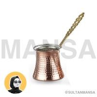 ราคา กาแฟทองแดงตุรกี Ibrak l หม้อกาแฟทองแดงตุรกี/ตุรกี l Cezve Kahve - ขนาด 200 มล. (Sultan Mansa) (25474382936)