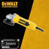 ราคา DEWALT เครื่องเจียร์ 4นิ้ว รุ่น DW810 กำลัง 710 วัตต์ (สวิทซ์ท้าย) ลูกหมู (25365867095)