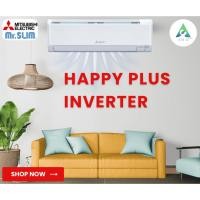 ราคา แอร์ MITSUBISHI - HAPPY INVERTER น้ำยา R32 18000 BTU พร้อมติดตั้ง (12268752954)