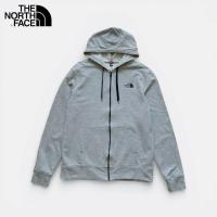 ราคา เสื้อฮู้ดมือสอง The North Face สีเทา โลโก้หน้า-หลัง อก 43 ยาว 27 สภาพใหม่ ไม่มีตำหนิ (47654201290)