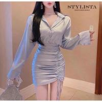 ราคา เดรส เรียบหรู ดูดี แพลตเทินดีงาม งานป้ายSTYLISTA (22316385328)