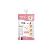 ราคา SRICHAND ศรีจันทร์กันแดดสกินแคร์ สูตรผิวขาวกระจ่างใส ซันลูชั่น สกิน ไวท์เทนนิ่ง ซันสกรีน SPF50+ PA++++ (ซอง 7 มล.) (17190534066)