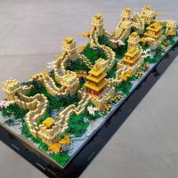 ราคา Lego/The Great Wall/The Great Wall เข้ากันได้กับ LEGO Building Blocks Boys ประกอบ 3d ของเล่นสามมิติอาคารขนาดใหญ่มากกว่า 1,000 ชิ้น/dfba (51854137971)