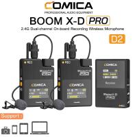 ราคา Comica BoomX-D PRO D2 2.4G Dual-channel Wireless Microphone ไมโครโฟนไร้สาย ไมค์ไลฟ์สด ใช้กับกล้องและสมาร์ทโฟน (13875985809)
