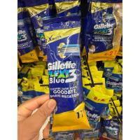ราคา มีดโกนหนวด ยิลเลตต์ gillette flexi blue 3ใบมีดโกนพร้อมด้ามที่โกนหนวด (53305756508)
