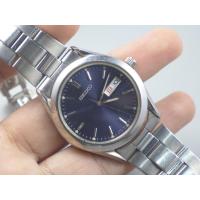 ราคา นาฬิกา Vintage มือสองญี่ปุ่น Seiko 7N43 9080 Blue Dial ผู้ชาย Quartz ทรงกลม 40mm (24347308027)