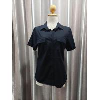 ราคา FF01503 เสื้เชิ้ต สีดำ มือสอง แบรนด์ SONOMA อก 38 นิ้ว (17137496116)