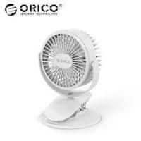 ราคา ORICO พัดลม USB แบบพกพาพร้อมสวิตช์กุญแจมุม 360 * คลิปแบบชาร์จไฟได้แบบปรับได้ (43127576248)