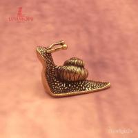 ราคา ของตกแต่งบ้านรูปหอยทากทองแดงสไตล์โบราณ ของตกแต่งขนาดเล็ก RQLG (54854880619)