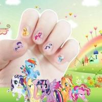 ราคา Nail Sticker สติกเกอร์ตอดเล็บ สติกเกอร์ติดเล็บเด็ก สติ้กเกอร์ติดเล็บ หน้าเล็บไม่เสีย ปลอดสาร Kids Nail Sticker (5388956635)