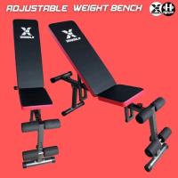 ราคา ม้านั่งยกน้ำหนัก ม้านั่งบริหารร่างกาย เก้าอี้ยกน้ำหนัก Adjustable Weight Bench ม้าซิทอัพ ม้านอนยกดัมเบล《05》 (8178324811)