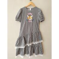 ราคา เดรสสั้น เดรสยาว งานig ป้าย Chaya สีดำ ลายสก๊อตขาวดำ (11685752244)