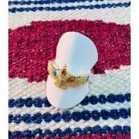 ราคา แหวนเงินแท้ นกอินทรีย์ Stlye Native American ชุบเงิน +ชุบ18k Silver925 (26185600910)