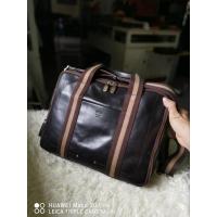 ราคา Sold‼️MCM Messenger/ Laptop Leather Bag สภาพดี หนังแท้ มือสอง ของแท้‼️ (25073288396)