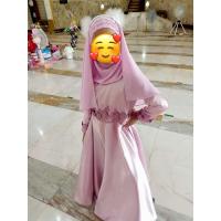 ราคา ชุดเด็กผู้หญิง มุสลิม สีชมพู (26805328678)