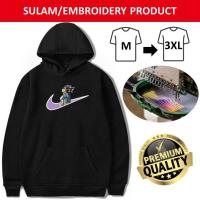 ราคา EMBROIDERY SULAM VEGETA DRAGONBALL ANIME BIGRIGHT LOGO HOODIE SWEATSHIRT SWETER PULLOVER สีดํา (41665841278)