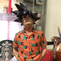 ราคา Banpresto Dragon Ball Z Scultures Figure Casual Son Goku Action Figure (18604376364)