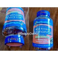 ราคา [Exp. 03/2027-210 เม็ด] Pure Alaska Omega Salmon Oil 1000mg น้ำมันปลาแซลมอน 100% สกัดเย็น เกรดพรีเมียม Omega สูง (2343598124)
