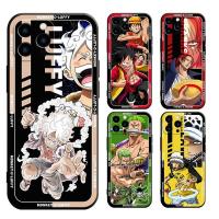 ราคา เคส iphone 12 13 14 PLUS PRO MAX MINI โทรศัพท์มือถือ TPU แบบนิ่ม ผิวด้าน ลายวันพีช ลูฟี่ โซโร สําหรับ (23646765597)
