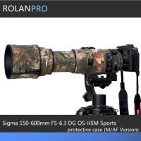 ราคา ROLANPRO เลนส์กล้องเสื้อพรางสําหรับ SIGMA 150-600 มม.F5-6.3 DG OS HSM กีฬาป้องกันกรณี s เสื้อผ้า Rain Cover (51550154385)