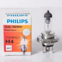 ราคา Philips หลอดไฟหน้ารถยนต์ H4 100/90W 12V 1คู่ (438248971)