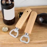 ราคา COD ที่เปิดขวดไวน์ เบียร์ โซดา แบบไม้ ที่เปิดขวดเบียร์ ด้ามทำจากไม้จริง Bottle Opener Claire (41855794596)