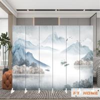 ราคา ฉากกั้นห้องแบบพับได้สองด้าน ฉากกั้นห้องตกแต่ง ฉากกั้นห้อง ฉากกั้นห้องเคลื่อนที่ ฉากกั้นห้องพับได้สองด้าน (43969624679)