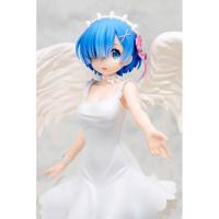 ราคา Sega ReZero Re Zero Starting Life in Another World Limited Premium Figure 22cm REM Demon Angel Version [JAPAN] (4586149470)