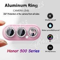 ราคา สําหรับ Honor 500 Pro 5G 2025 Max HD Glitter เพชรโลหะแหวนกล้องกระจกเลนส์สําหรับ HONOR 500 500Lite 500Pro Honor 500 Lite Honor 500 Pro 5G 2025 เลนส์ป้องกันแก้ว (49852158891)