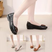 ราคา Clarks ริบบิ้นใหม่ รองเท้าผู้หญิง clarks แบนผู้หญิงหนังแท้ Jasmine รองเท้าผู้หญิง (53352632623)