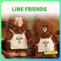 ราคา [LINE FRIENDS] CAMEL X LINE FRIENDS Medium Plush – 2 ประเภท (สีน้ําตาล / โมก้า) (56952577403)