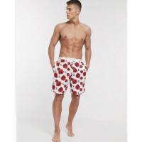 ราคา พร้อมส่ง จำนวนจำกัด กางเกงขาสั้นใส่นอน Calvin Klein Charming Rose Sleep Shorts ของแท้ (14850204265)