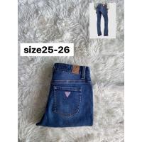 ราคา GUESS Flare mid rise Jeans แท้%มือสอง (41261575674)