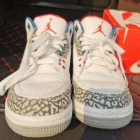 ราคา Nike air Jordan III Retro3 True blue 2016 (3519230359)