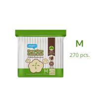 ราคา Paper Stem Cotton Buds สมาร์ทเตอร์สำลีก้านกระดาษ size M 270ชิ้น (29519271486)