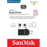 ราคา Sandisk Dual Drive USB 2.0 16GB Flash Drive OTG (SDDD1_016G_G35) แฟลชไดร์ฟ อุปกรณ์สำรองข้อมูลโทรศัพท์มือถือ Android (3708042911)