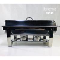 ราคา ถาดอาหาร อ่างอุ่นอาหาร ถาดบุฟเฟ่ห์ อ่างเดี่ยว สเตนเลสหนาไม่เป็นสนิม หม้ออุ่นน้ำแกง ขาพับได้ ถาดแสตนเลส (12297720422)