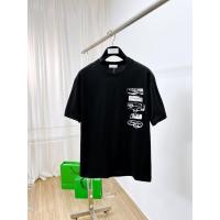 ราคา DIOR/DIOR/2026 Early Spring เสื้อยืดแขนสั้นสไตล์ใหม่ผู้ชายผู้หญิงคู่สไตล์สบาย Simple Two-Line Pullover Classy Co-Branded LM9G (48905636053)