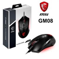 ราคา เม้าเกมมิ่ง MSI CLUTCH GM08 GAMING MOUSE (Wired Cable, LED, Max 4200 DPI, PAW-3519, 1.8m.) (7797875122)