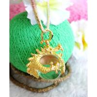 ราคา จี้มังกรชุบทองไมครอน (990142791)