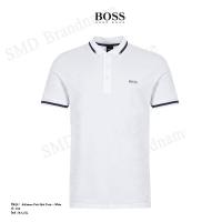 ราคา HUGO BOSS เสื้อโปโลชาย รุ่น Athleisure Polo Shirt Paule – White Code: 50419386 100 (15153725989)