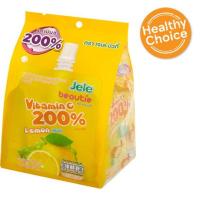 ราคา แนะนำ!! เจเล่ บิวตี้ ขนมเยลลี่คาราจีแนนผสมบุกผง วิตามินซีและน้ำผลไม้รวม 15% รสองุ่นผสมเลมอน 150กรัม x 3 ซอง Jele Beauti (11216498608)