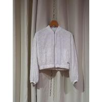 ราคา CC DOUBLE OO Jacket >>แท้>>เสื้อแจ็คเก็ตCC-OO ผ้าลูกไม้ขาวปักฉลุ Size : SMใส่ได้(Use พร้อมส่ง) (40950873899)