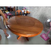 ราคา โต๊ะกินข้าวหมุนได้ไม้สัก 130ซม (28560000164)